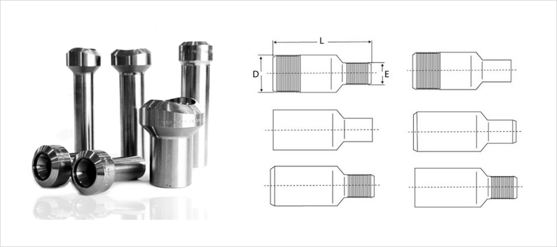 FORGED STEEL OULLET FITTINGS SWAGED NIPPOLETS (3000#)